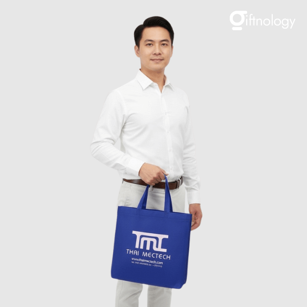 รับผลิตถุงผ้าสปันบอนด์ Giftnology