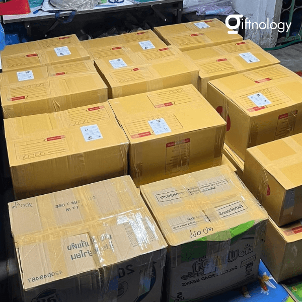 โรงงานผลิตกระเป๋าผ้าดิบ Giftnology